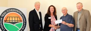 Williamson County Children's Advocacy Center.  Tom Faragher (CTCF), Kerrie Stannell, Michael R. Weir, M.D. (CTCF) and Larry Olson (TAAOLF)